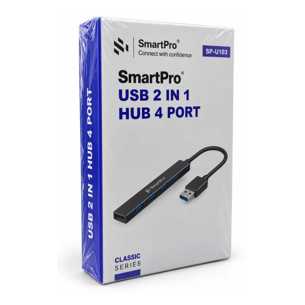 Smart Pro TYPE-C + USB HUB 4 PORT 3.0 | 2.0